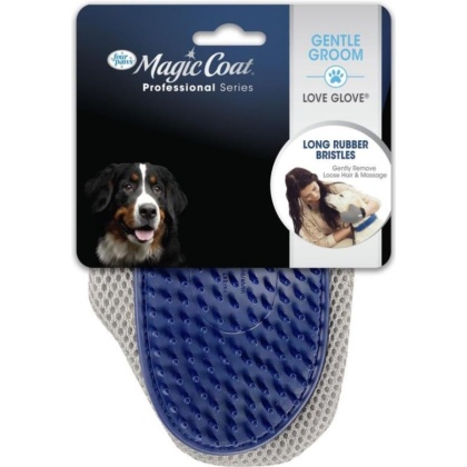 Four Paws Magic Coat Professional Series Gentle Groom Love Glove