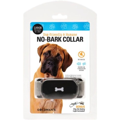 Goldmans No-Bark Collar Dog Friendly and Humane