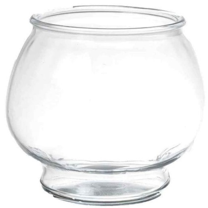 Anchor Hocking Footed Fish Bowl