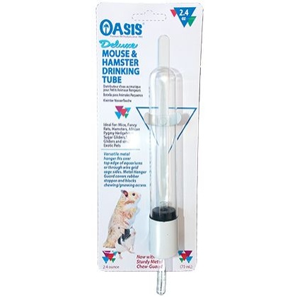 Oasis Mouse & Hamster Drinking Tube Glass