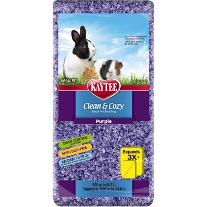 Kaytee Clean & Cozy Small Pet Bedding - Purple