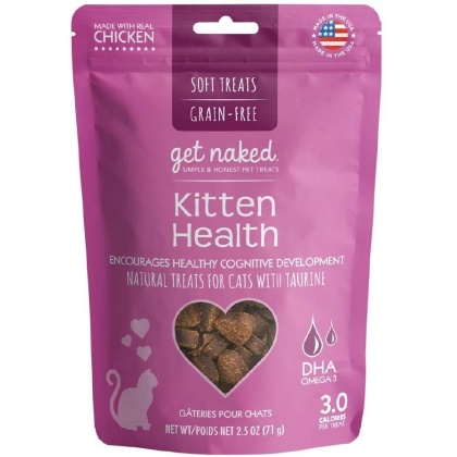 Get Naked Kitten Health Soft Natural Cat Treats