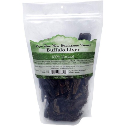 Papa Bow Wow Buffalo Liver Dog Treats