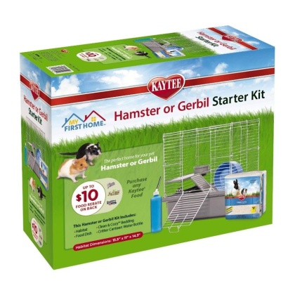 Kaytee My First Home Hamster and Gerbil Starter Kit