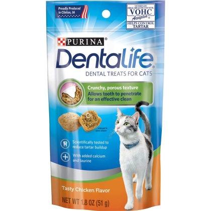 Purina DentaLife Dental Treats for Cats Chicken