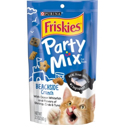 Friskies Party Mix Beachside Crunch Cat Treats