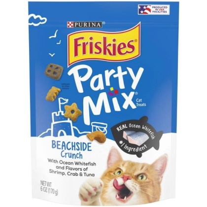 Friskies Party Mix Beachside Crunch Cat Treats