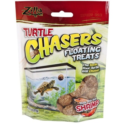 Zilla Turtle Chasers Floating Treats - Shrimp