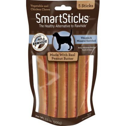 SmartBones SmartSticks - Peanut Butter Flavor